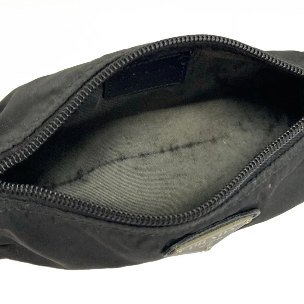 Prada Pouch Nylon Leather
